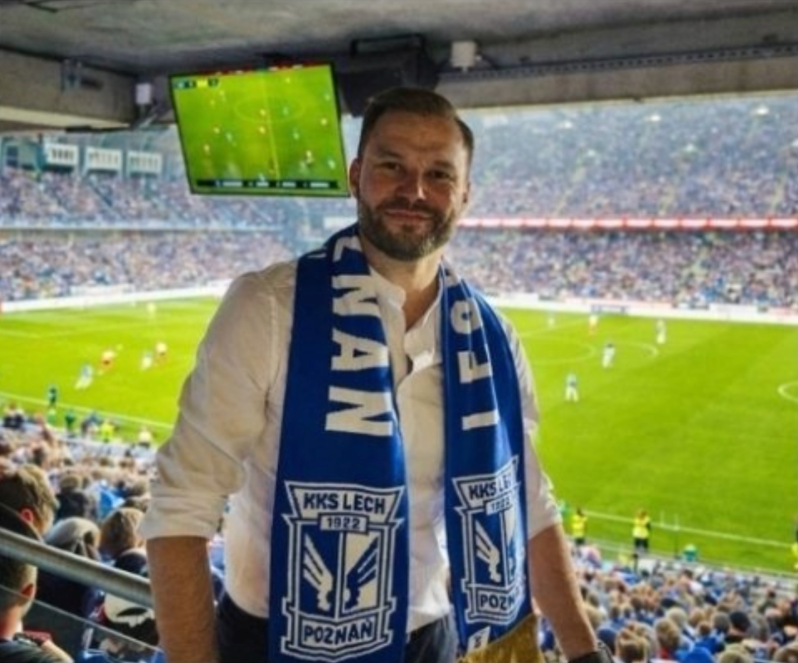 Marcin Gołek wspiera WOŚP. Można wylicytować wspólne oglądanie meczu Lecha w loży prezydenckiej