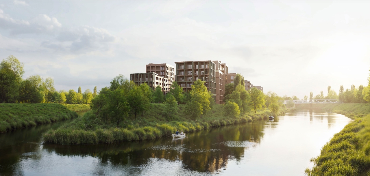 Deweloper planuje gigantyczne osiedle na Ostrowie Tumskim. Są pierwsze wizualizacje