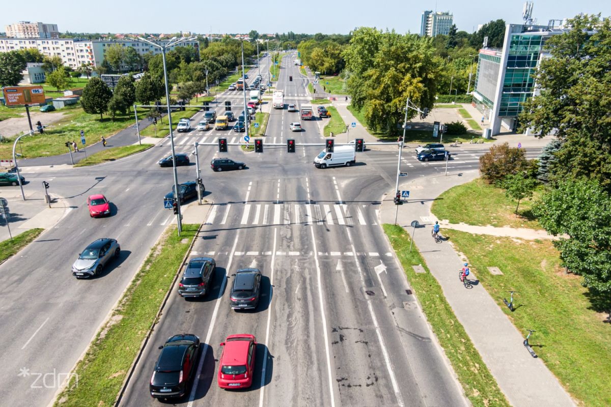 Uwaga na ważnym poznańskim skrzyżowaniu! Będą prace z ciężkim sprzetem i utrudnienia