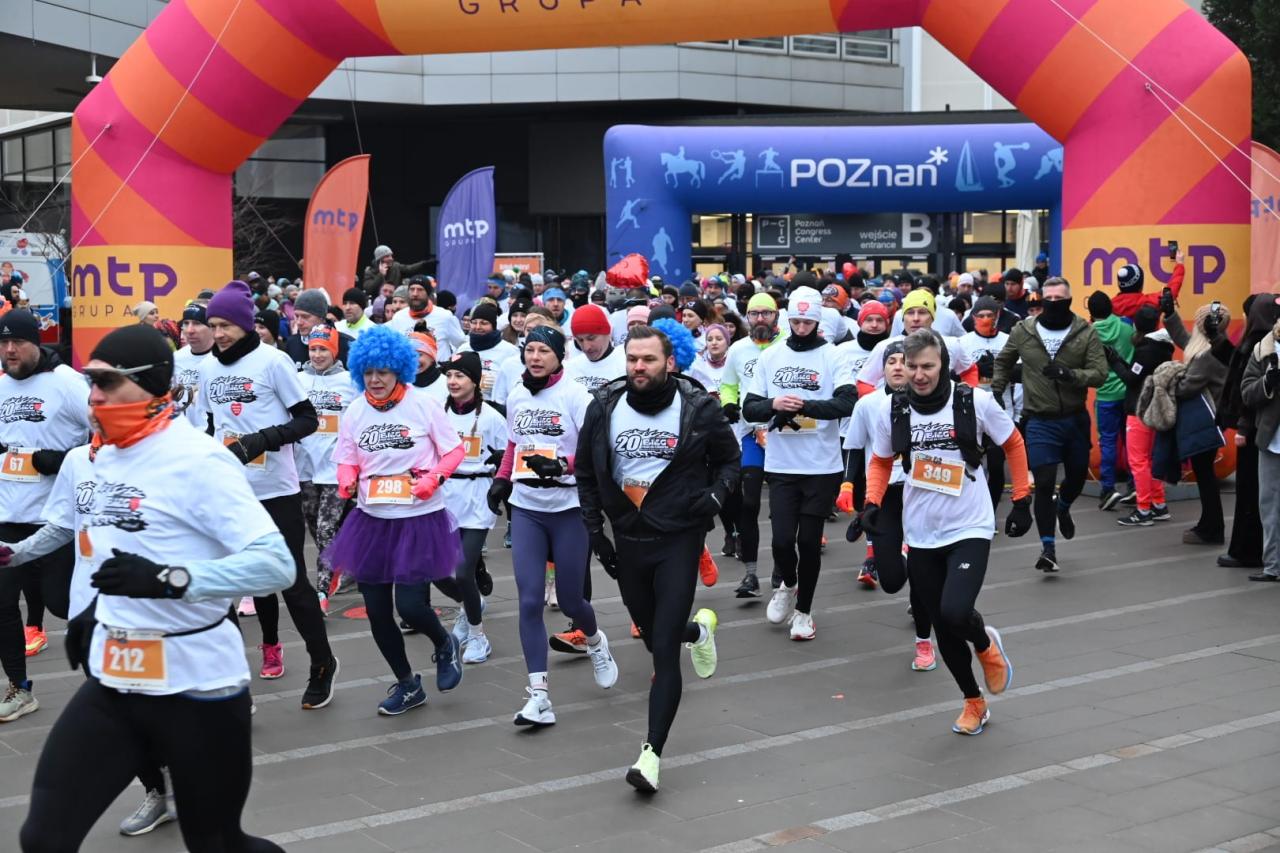 Biegacze na ulicach Poznania!