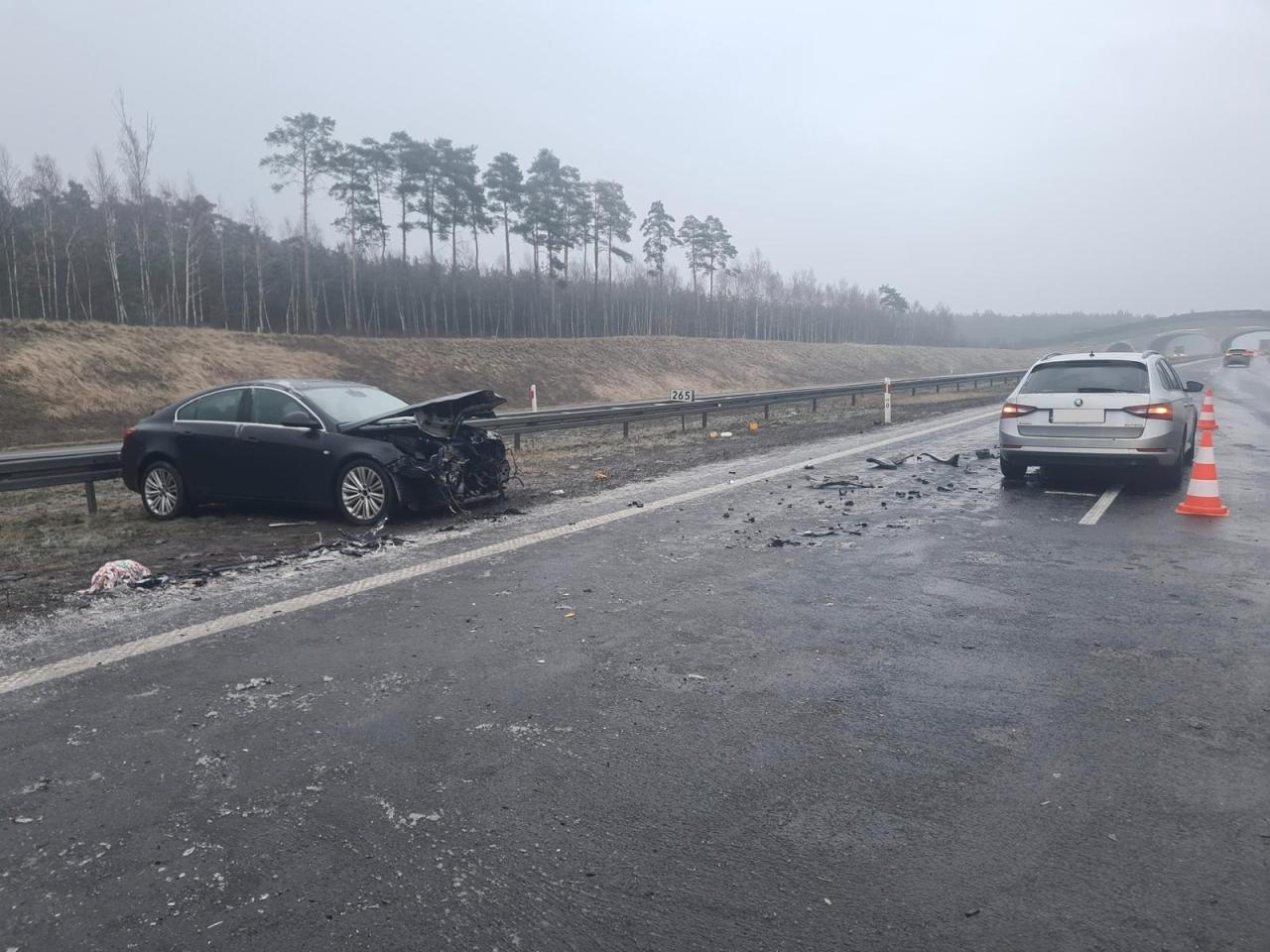 200 zdarzeń drogowych w regionie, w tym na A2