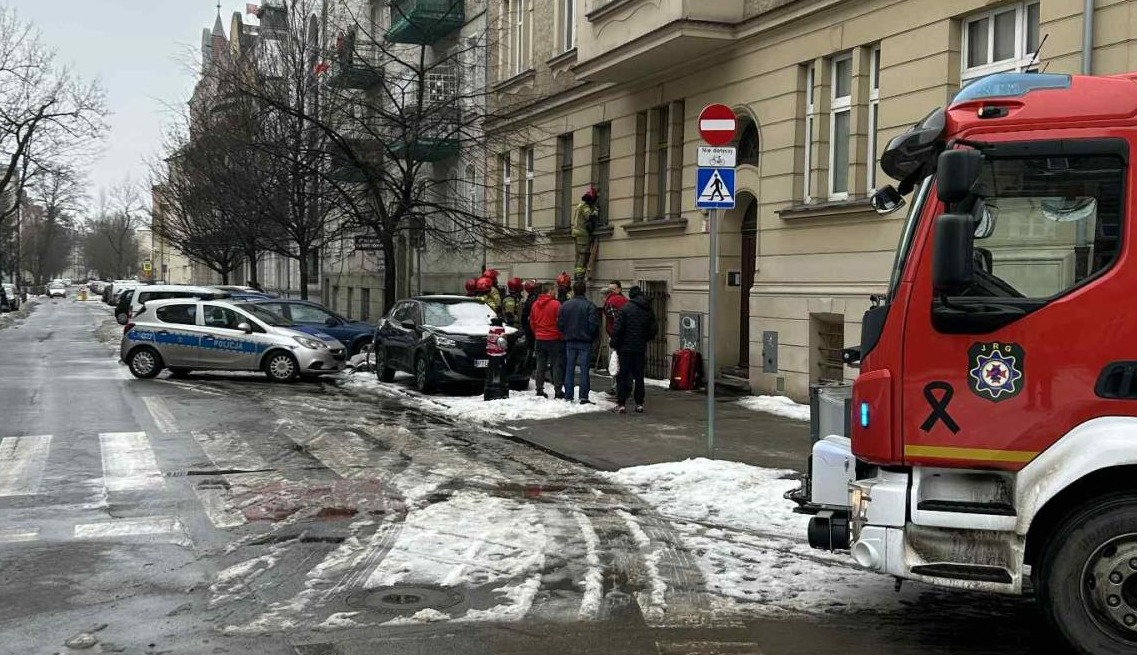 Zwłoki w mieszkaniu na poznańskim Łazarzu