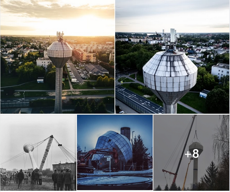 Wieża ciśnień w regionie znika z powierzchni ziemi. Stała tu 33 lata