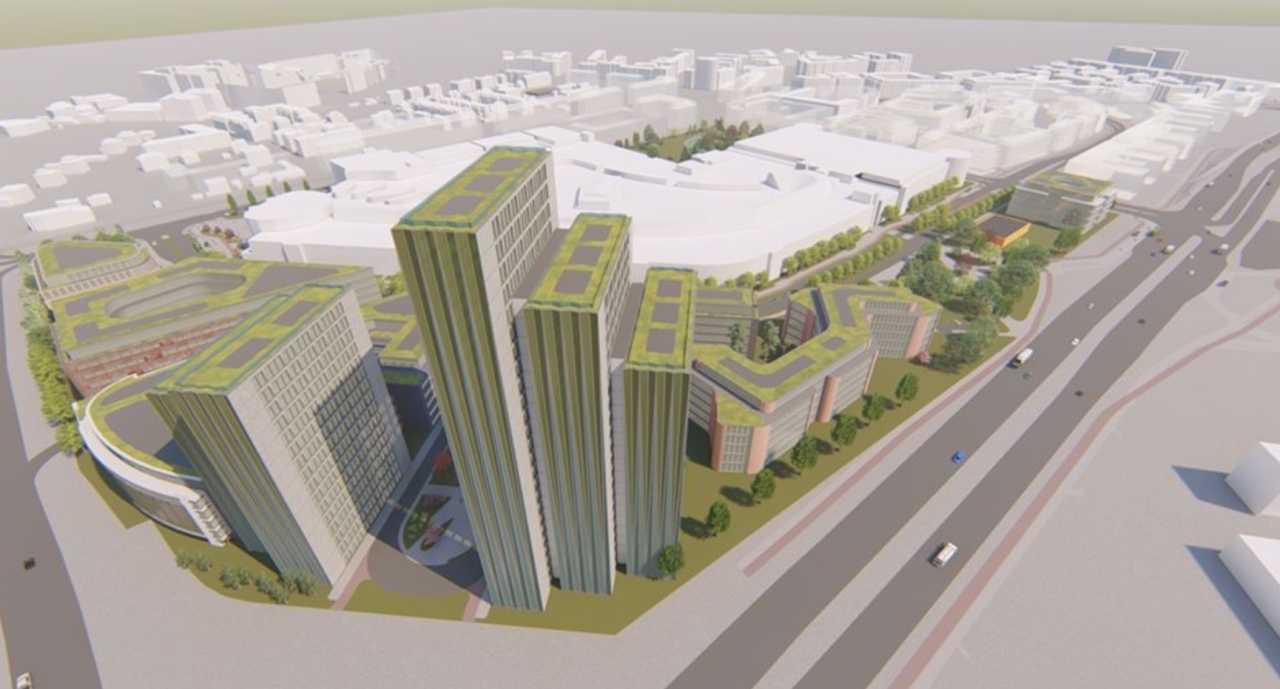 Miasto wystawiło na sprzedaż działkę przy rondzie Rataje. Mogą na niej powstać wieżowce