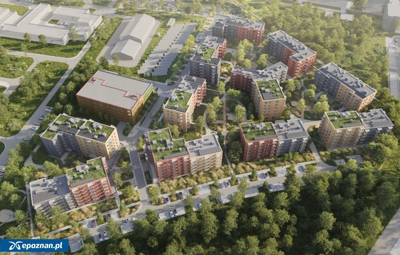 Tak ma wyglądać osiedle | fot. UM Poznań