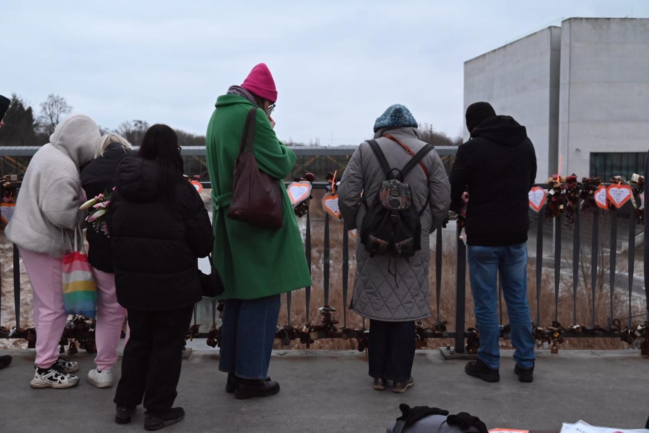 Serduszkowa akcja na Moście Jordana