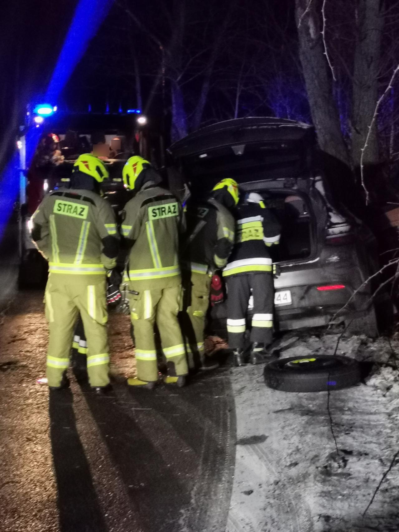 Jedna osoba poszkodowana w wypadku w Poznaniu