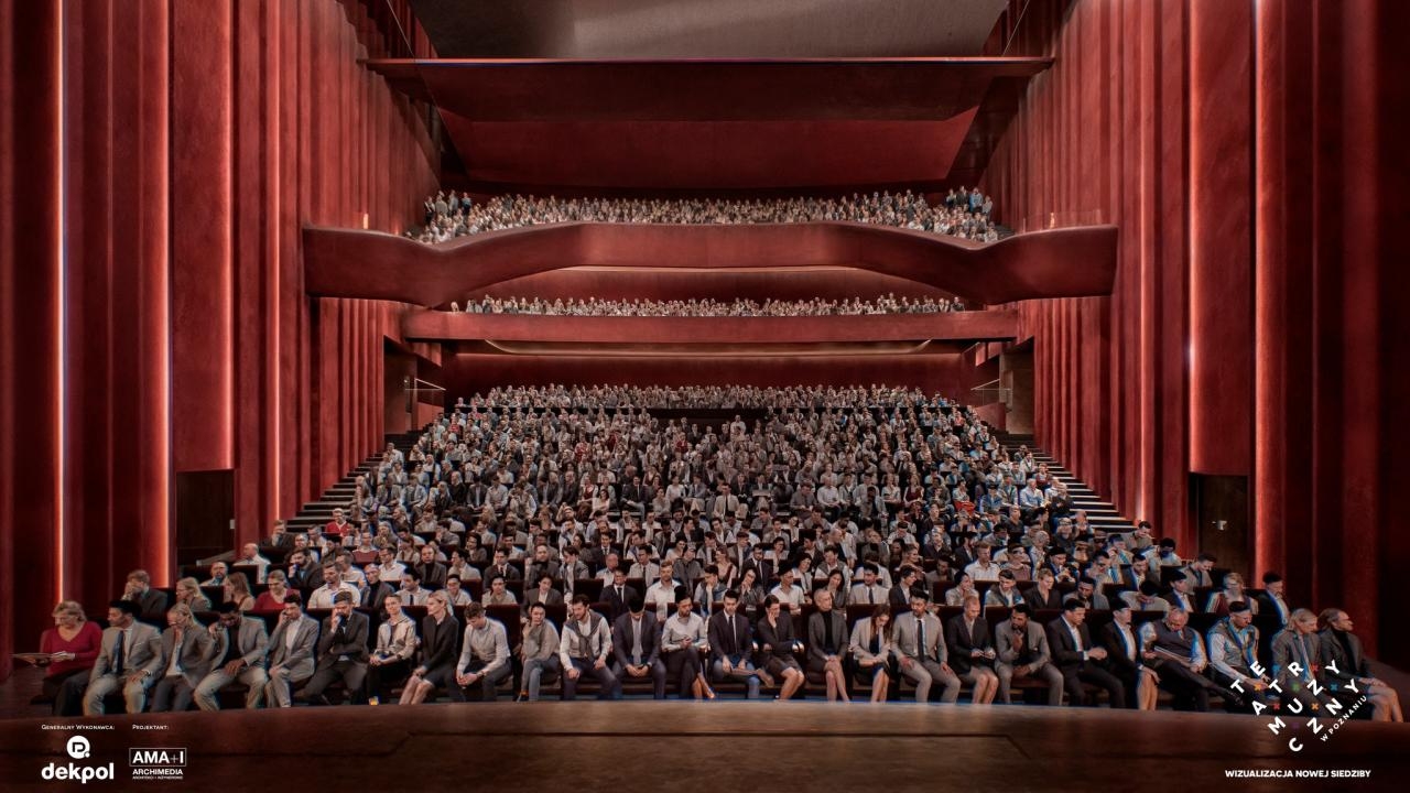 wizualizacja Archimedia | fot. Teatr Muzyczny w Poznaniu