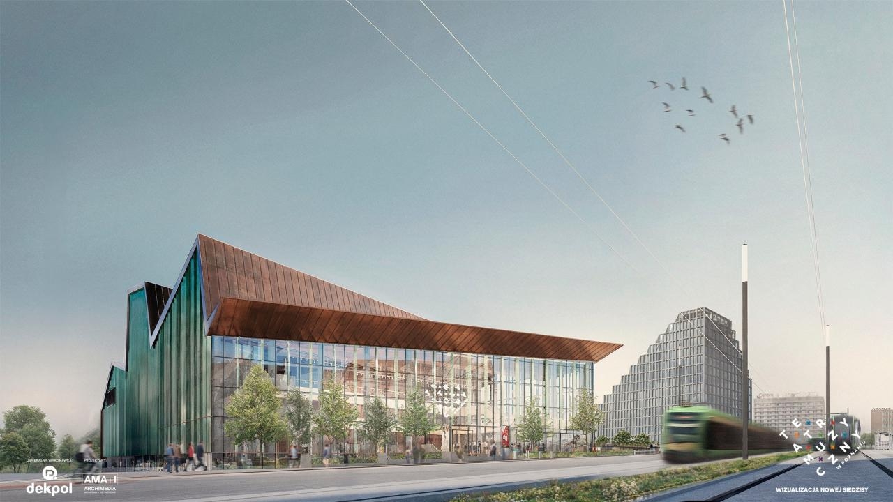 wizualizacja Archimedia | fot. Teatr Muzyczny w Poznaniu