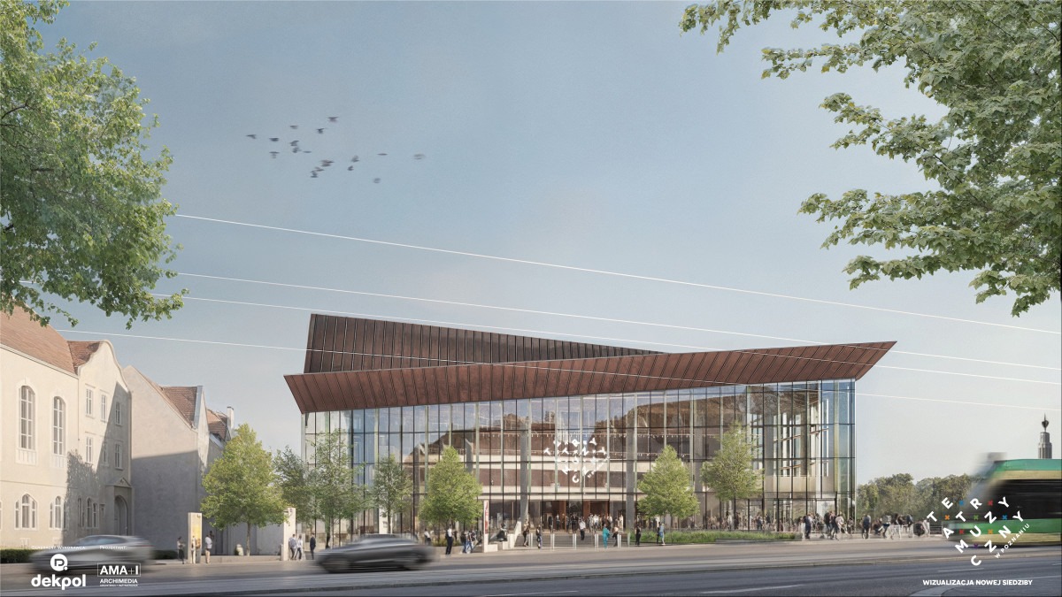 Nowe wizualizacje Teatru Muzycznego budzą emocje. Skąd zmiana w wyglądzie?