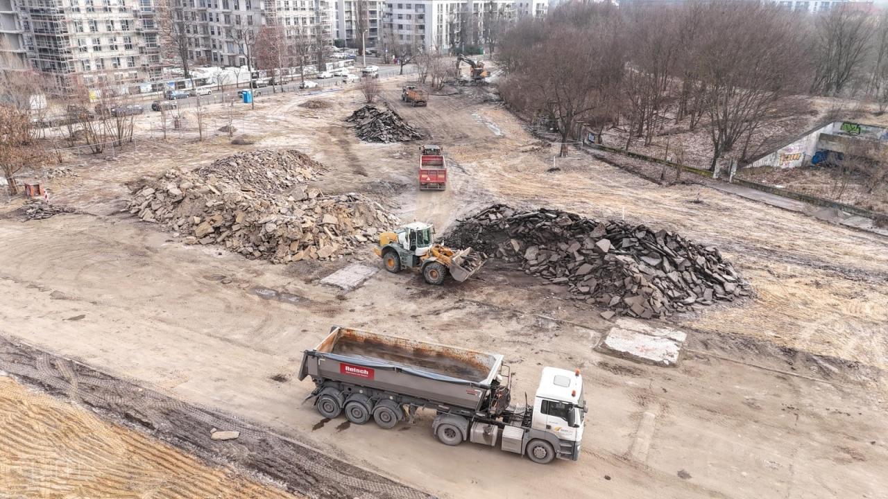 Wielkie odbetonowanie na Wildzie! Przy stadionie im. Szyca zrobi się zielono, pokazano wizualizacje