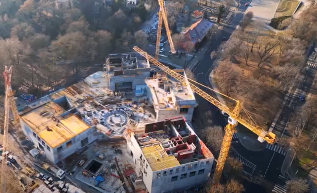 Gigantyczna inwestycja w Poznaniu. "W ciągu dwóch lat dużo się zmieniło na placu budowy"