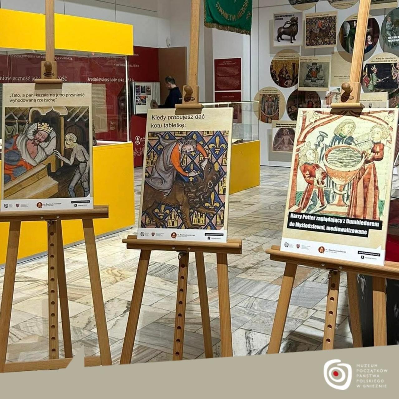 Gnieźnieńska wystawa na ustach w całym kraju. Kościół oburzony memami ze średniowiecza