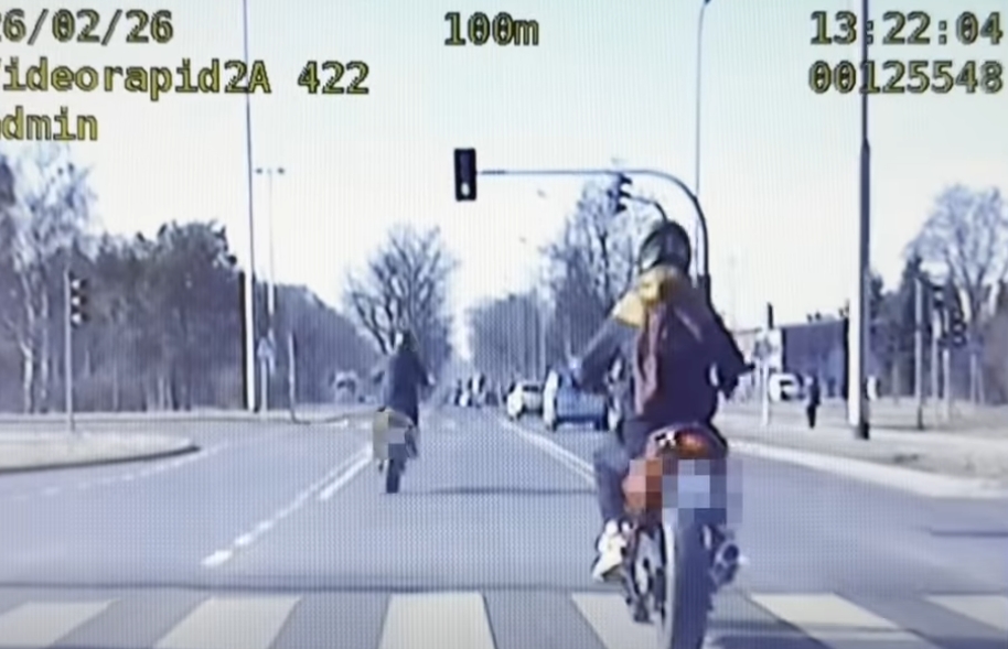 Fatalny początek sezonu motocyklowego. Młodzi kierowcy w ciągu 20 sekund popełnili cztery wykroczenia