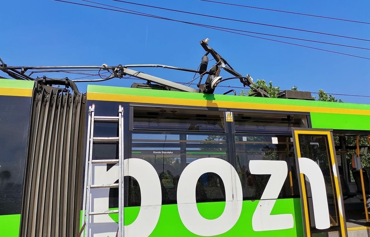 Poważne problemy tramwajowe na Grunwaldzkiej. Wstrzymano ruch przez awarię sieci