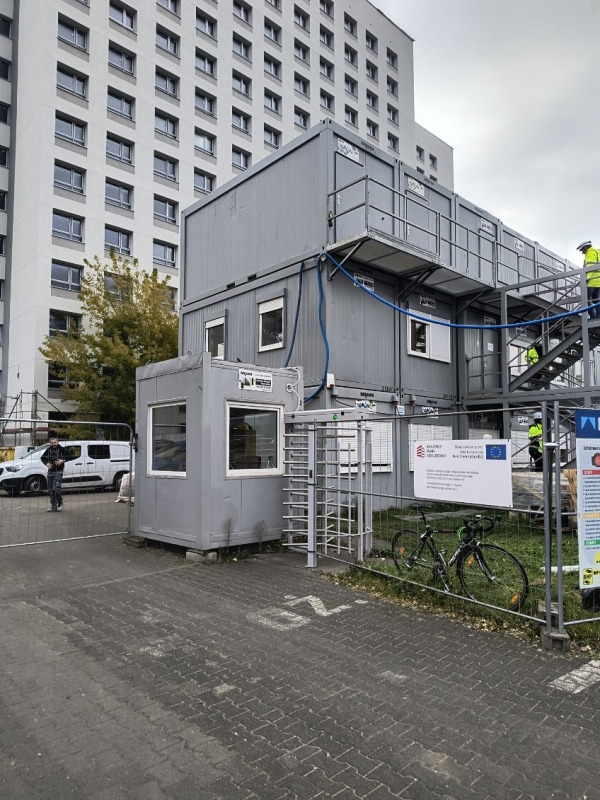 Remont kultowego akademika w Poznaniu wkracza w finałowy etap