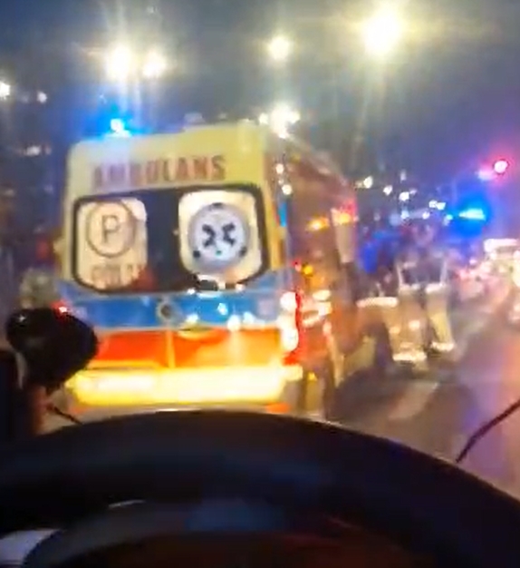 Zderzenie czterech pojazdów w Poznaniu