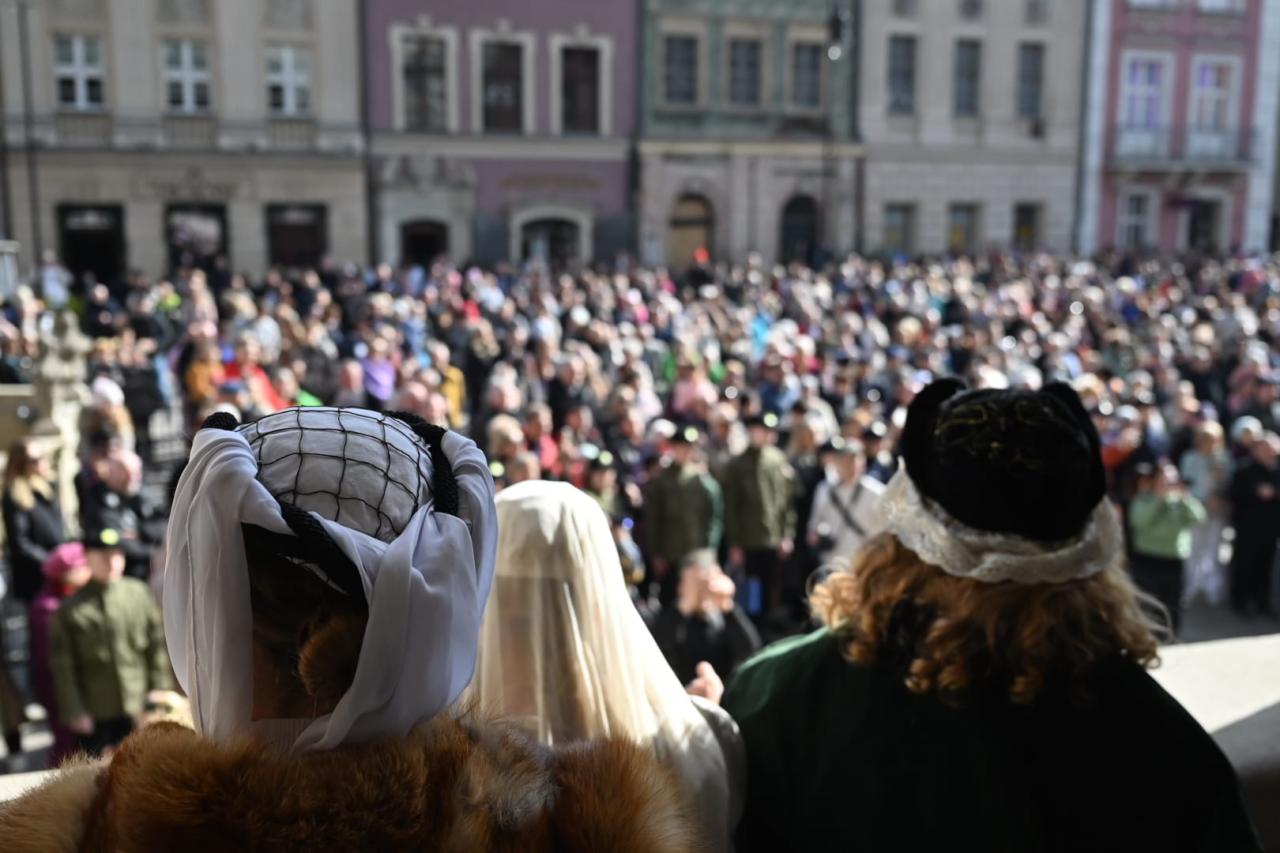 Niezwykły orszak przeszedł przez Poznań. Tłumy w centrum miasta