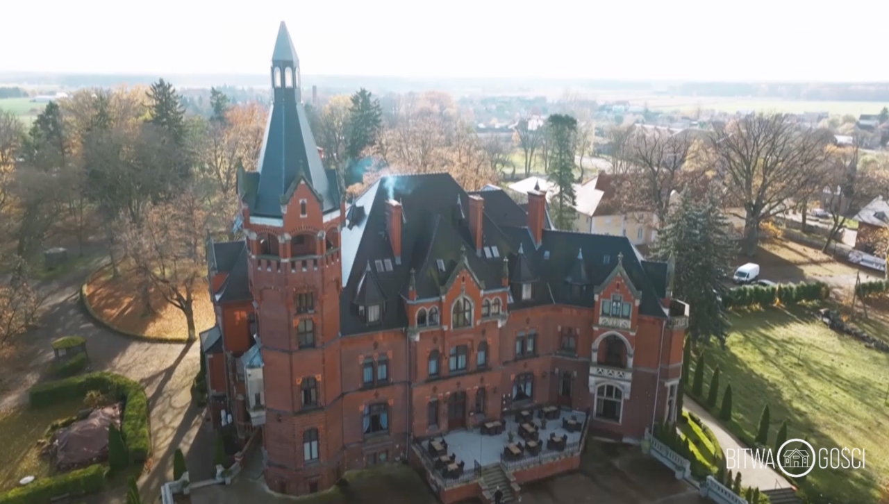 Hotel położony godzinę drogi od Poznania w popularnym telewizyjnym show