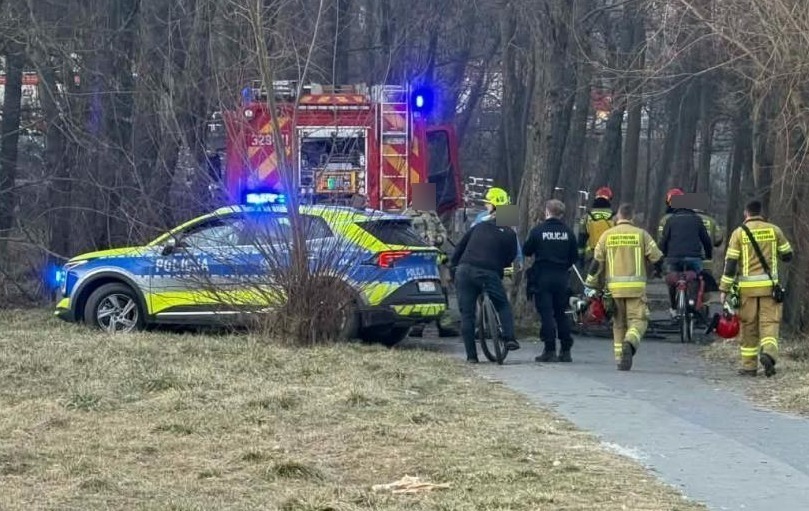 Dwa pożary traw jednego dnia. Spłonęła ogromna ilość zarośli. Strażacy apelują