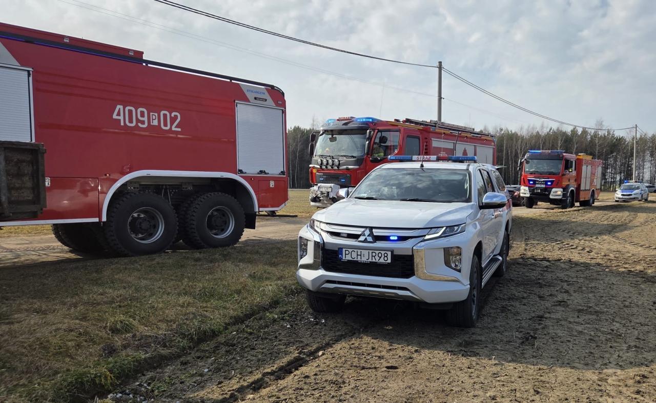 Pożar stolarni w regionie. Paliły się trociny na poddaszu