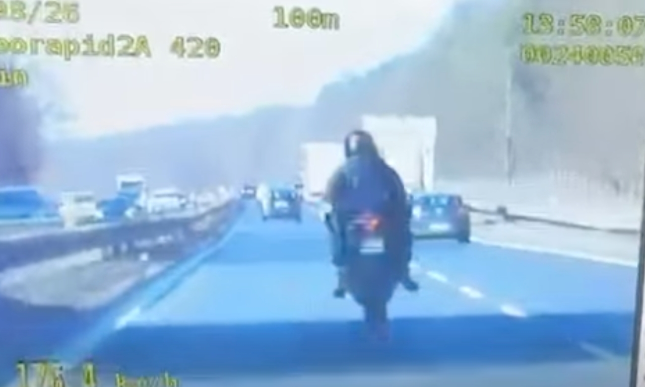 Prawie 180 km/h po S11 pod Poznaniem. Na motocyklu, z pasażerką