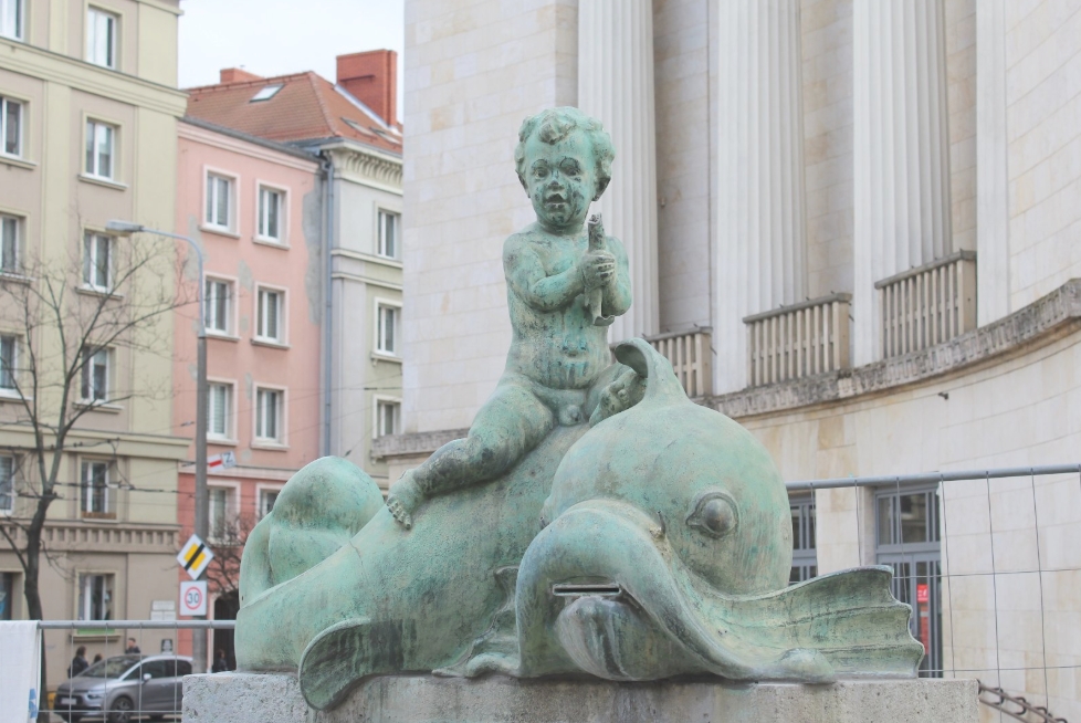 Zabytkowa fontanna w centrum Poznania doczekała się renowacji