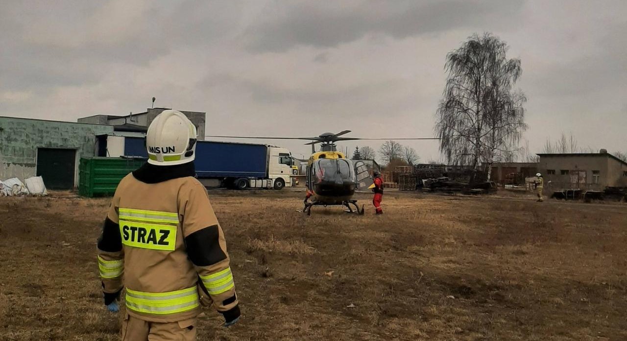 Region. 50-latek zmarł w trakcie pracy