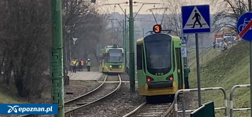 Awaria. Tramwaje nie kursują trasą kórnicką!