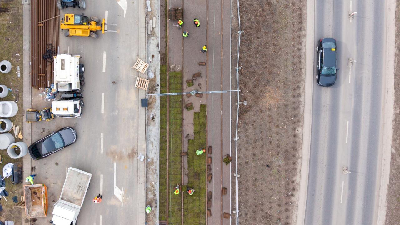Torowisko w centrum Poznania się zazielenia!