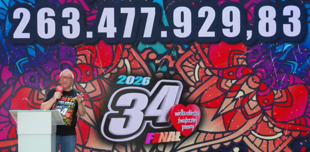 Jest wynik tegorocznej zbiórki na WOŚP. Tym razem bez rekordu