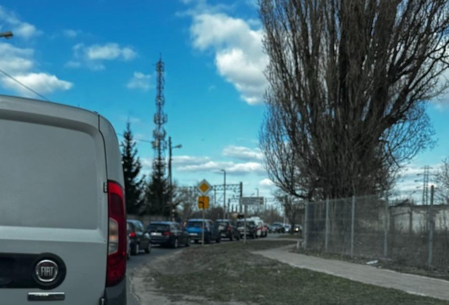 Krańcowa: korek od szlabanu do Warszawskiej, to codzienny dramat