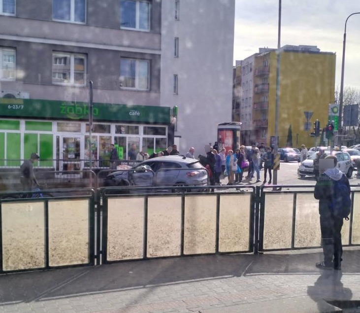 Wypadek u zbiegu Rolnej i Hetmańskiej