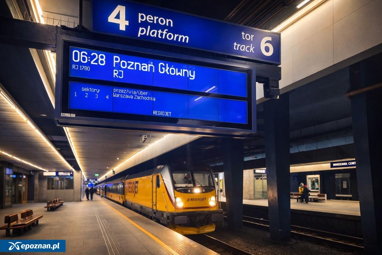 Czeski przewoźnik ma ponieść konsekwencje za odwoływanie pociągów. Najwięcej utrudnień było w Poznaniu i Warszawie