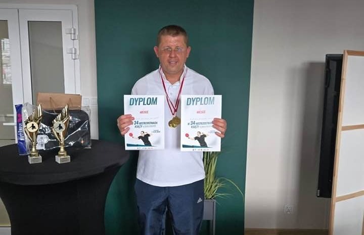 Ksiądz ze Swarzędza podwójnym mistrzem Polski!