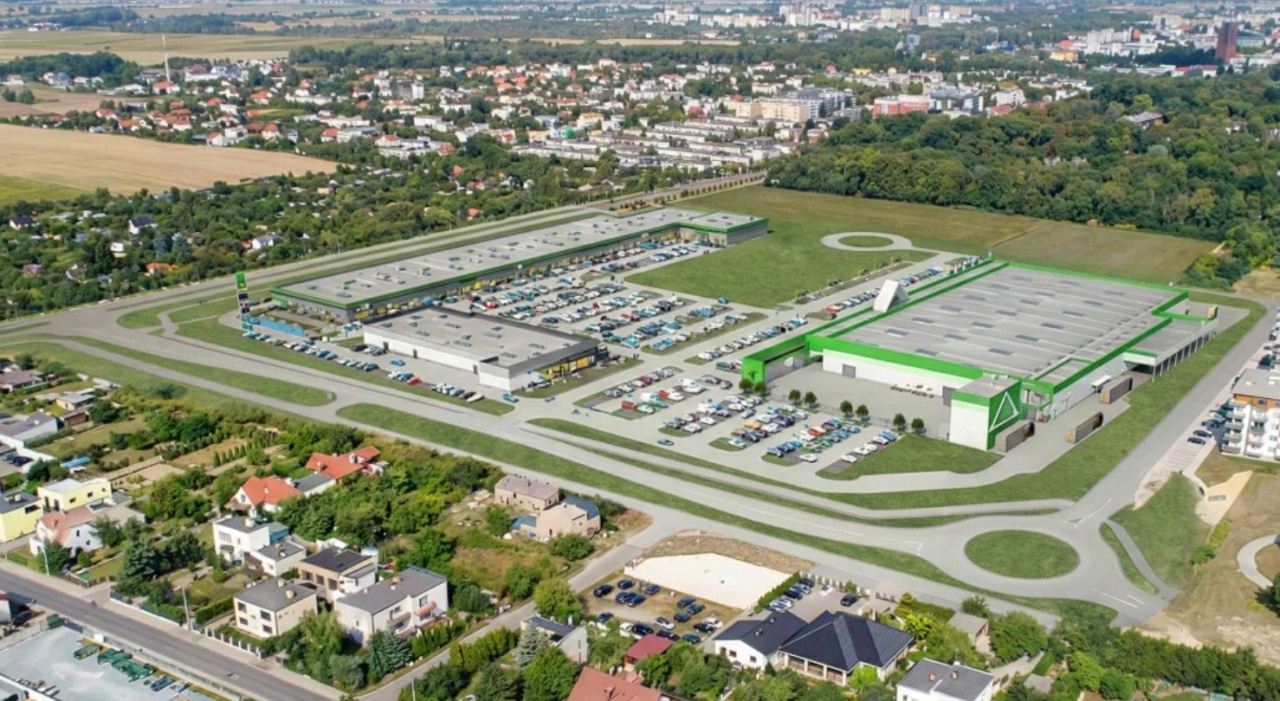 Nowy kompleks handlowy ma powstać 50 kilometrów od Poznania