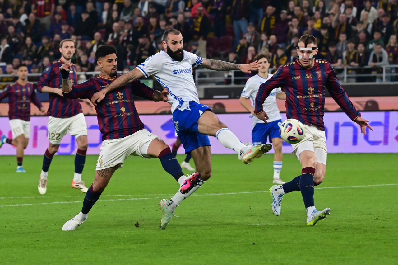 Wygrana Lecha w Szczecinie. "Trzy punkty wracają do Poznania"