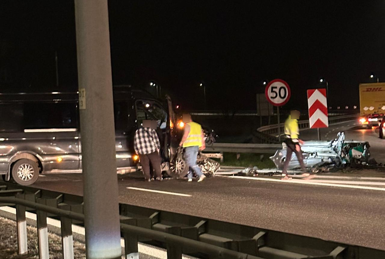 Sześć osób poszkodowanych w wypadku na A2 pod Poznaniem