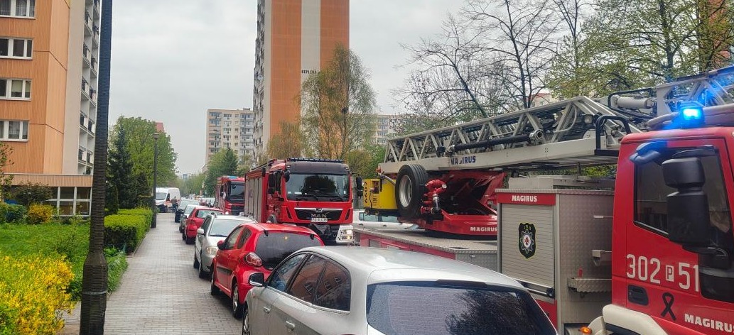 Ewakuacja poznańskiego przedszkola. 5 zastępów strażaków na miejscu