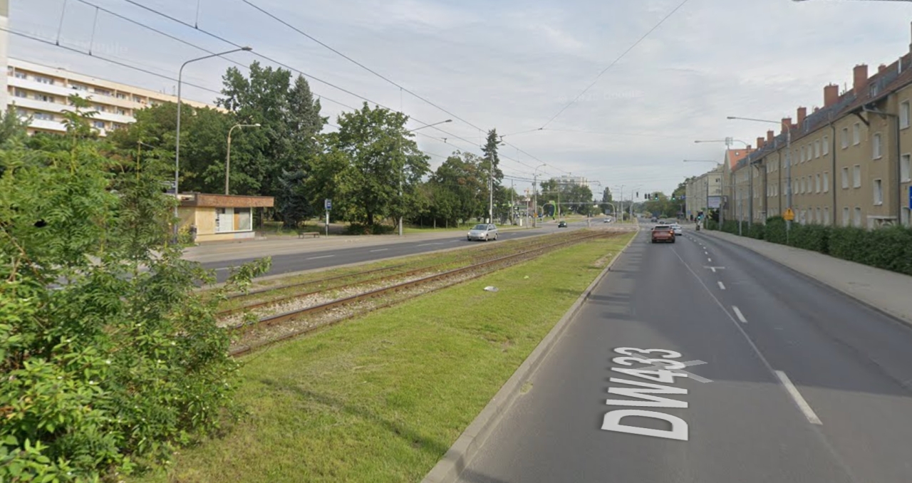 Weekend częściowo bez tramwajów na poznańskiej ulicy