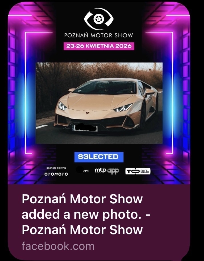 fot. Poznań Motor Show 2026 / Czytelnik / screen