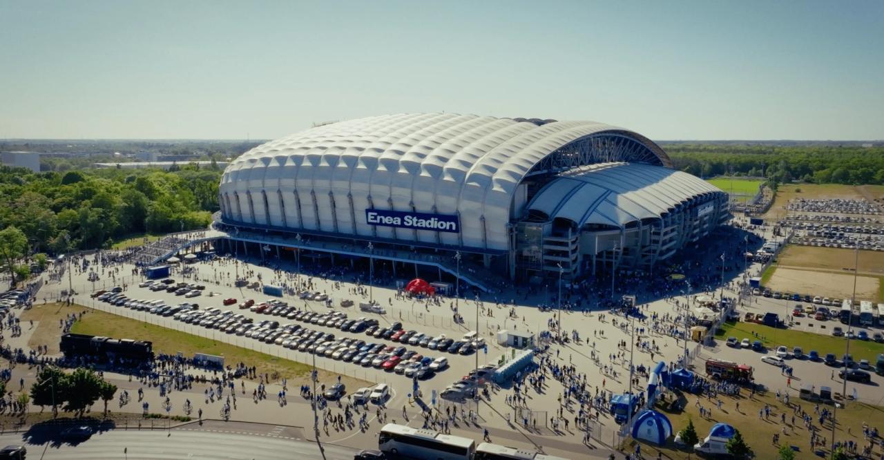 Czasowa zmiana organizacji ruchu przy Enea Stadionie z powodu Szkoły w Chmurze