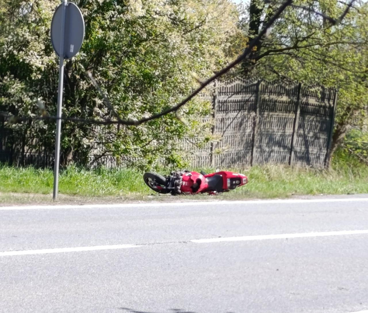 Śmiertelny wypadek z udziałem motocyklisty w regionie