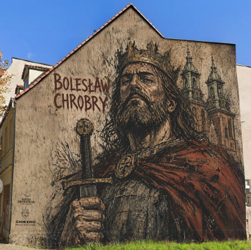 Ogromny mural ozdobi jedną z kamienic w wielkopolskim mieście. Tak ma wyglądać