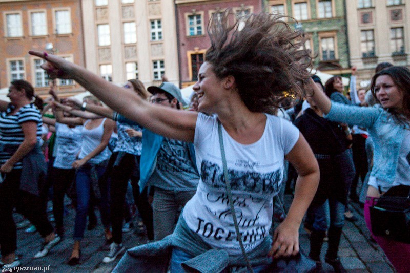 Flash Mob Festiwalu Dancing Poznań 2014 | fot. Tomasz Szwajkowski