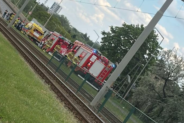 Hetmańska: zderzenie trzech samochodów. Jedna osoba ranna