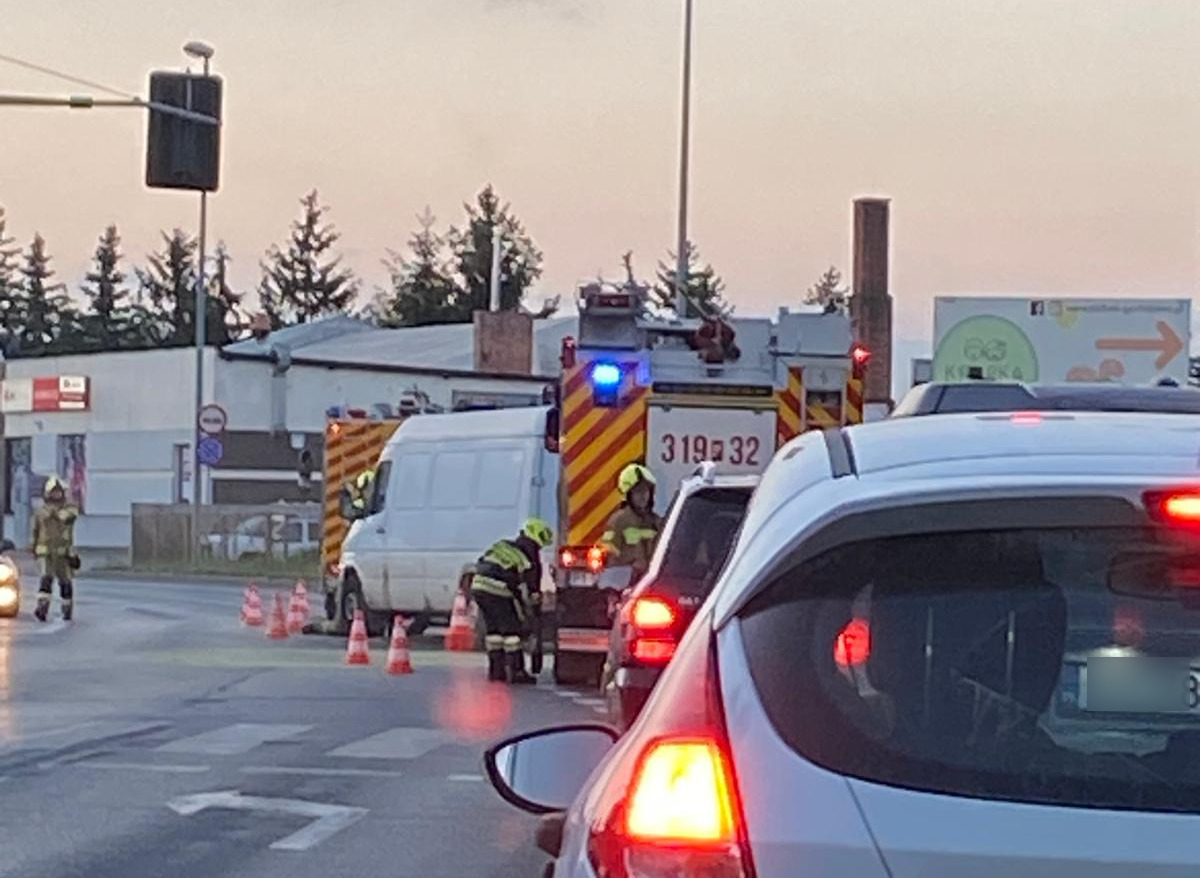 Zderzenie dwóch pojazdów pod Poznaniem