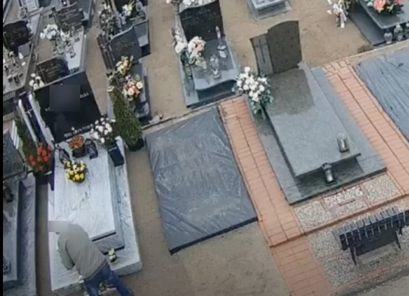 Kradzieże na cmentarzu w regionie. Policjanci zapukali do drzwi 76-latka