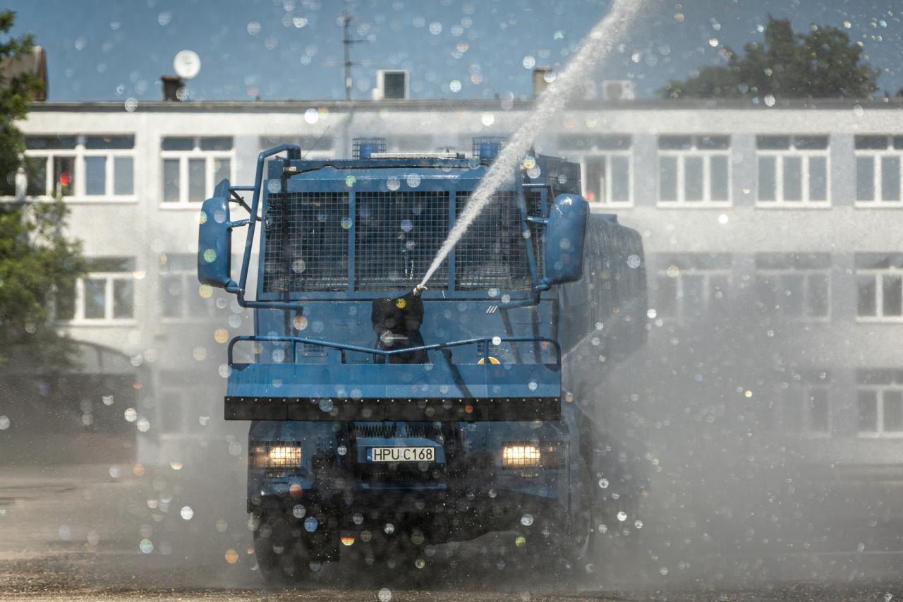 Tajfun pomoże wielu osobom schłodzić się podczas pokazów lotniczych
