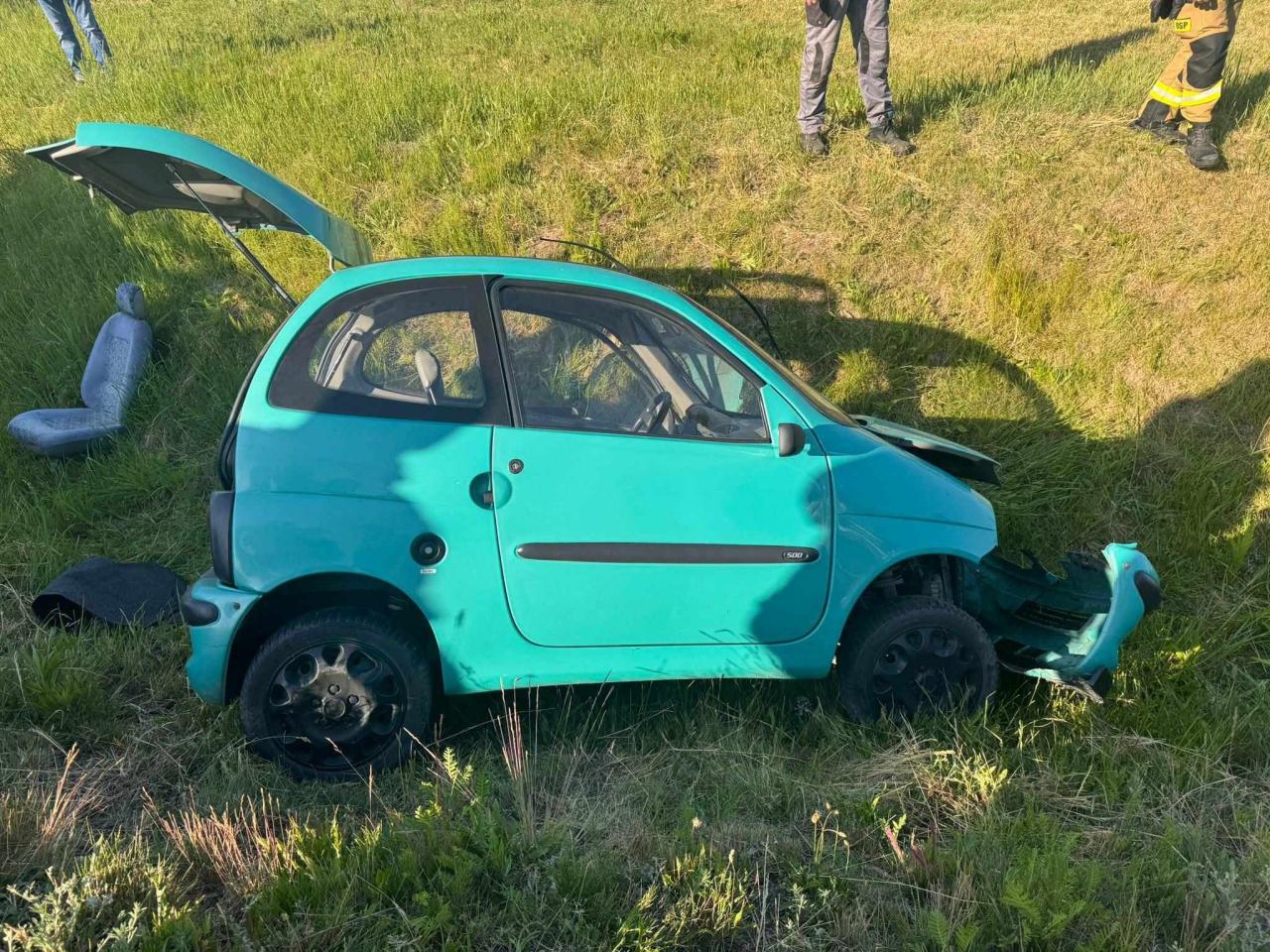 Zderzenie dwóch aut pod Poznaniem. Utrudnienia